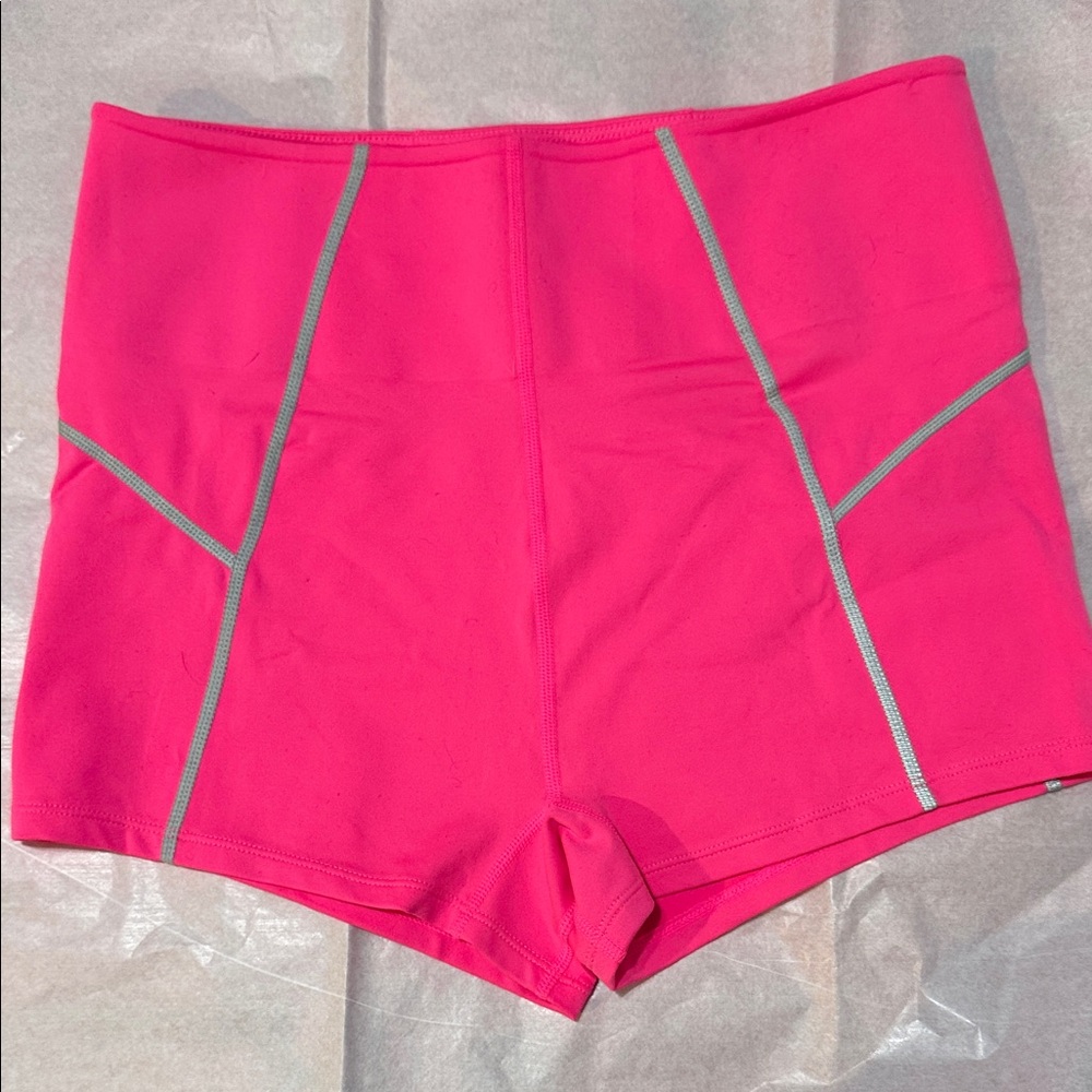 FP Movement by Free People High-Waisted Pink Shorts